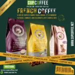 ⁦✅ باقة القهوة الفرنسية " French - Hazelnut - Chocolate"⁩ - الصورة ⁦2⁩